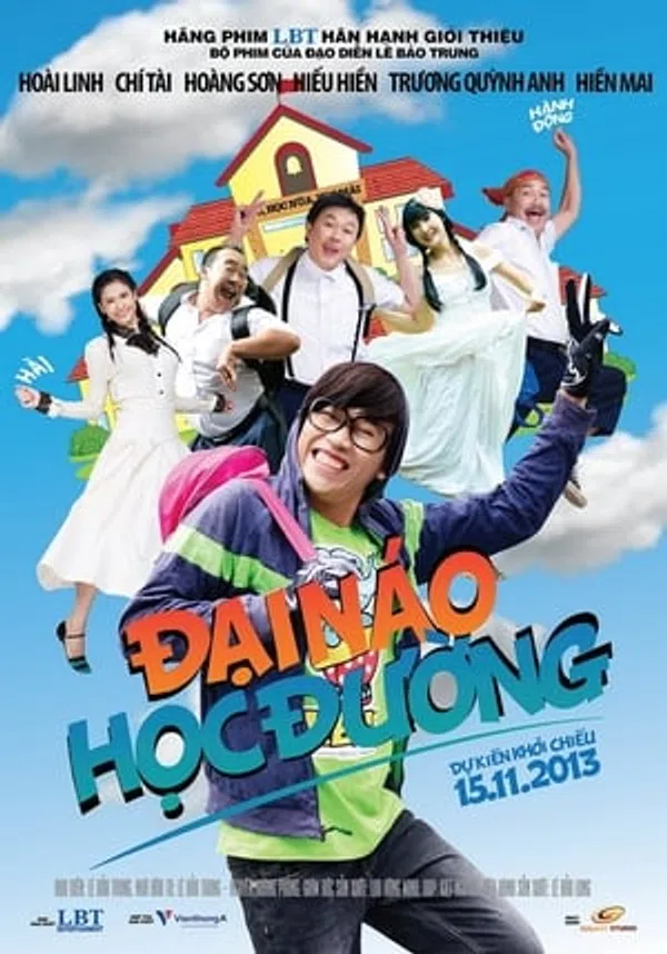 Poster phim Đại Náo Học Đường trên PhimMoi