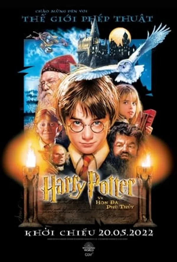 Poster phim Harry Potter và Hòn Đá Phù Thủy trên PhimMoi