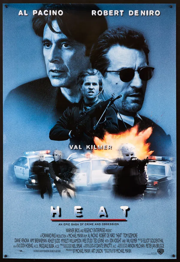 Poster phim Heat: Kỳ phùng địch thủ trên PhimMoi